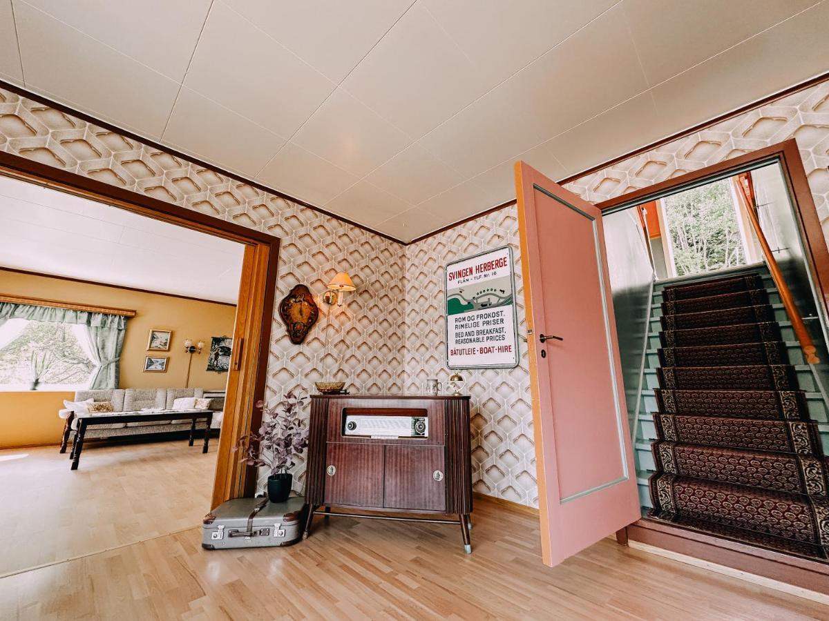 Svingen Guesthouse - Panoramic Fjord Views In 플람 외부 사진
